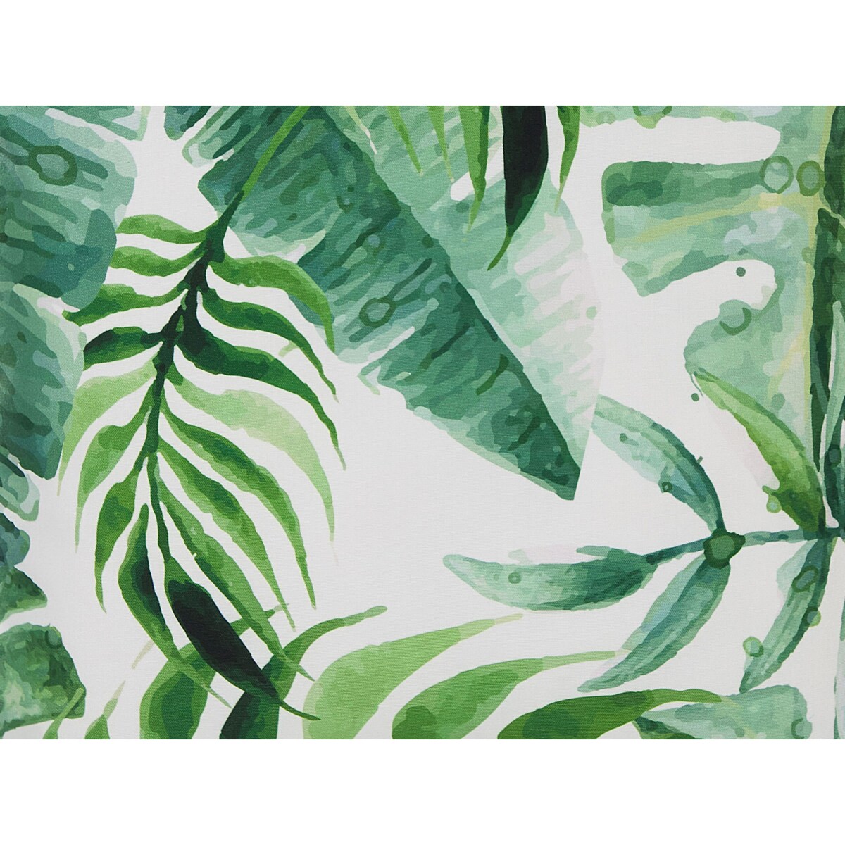 2 poduszki ogrodowe w liście 45 x 45 cm zielony PAVELLI