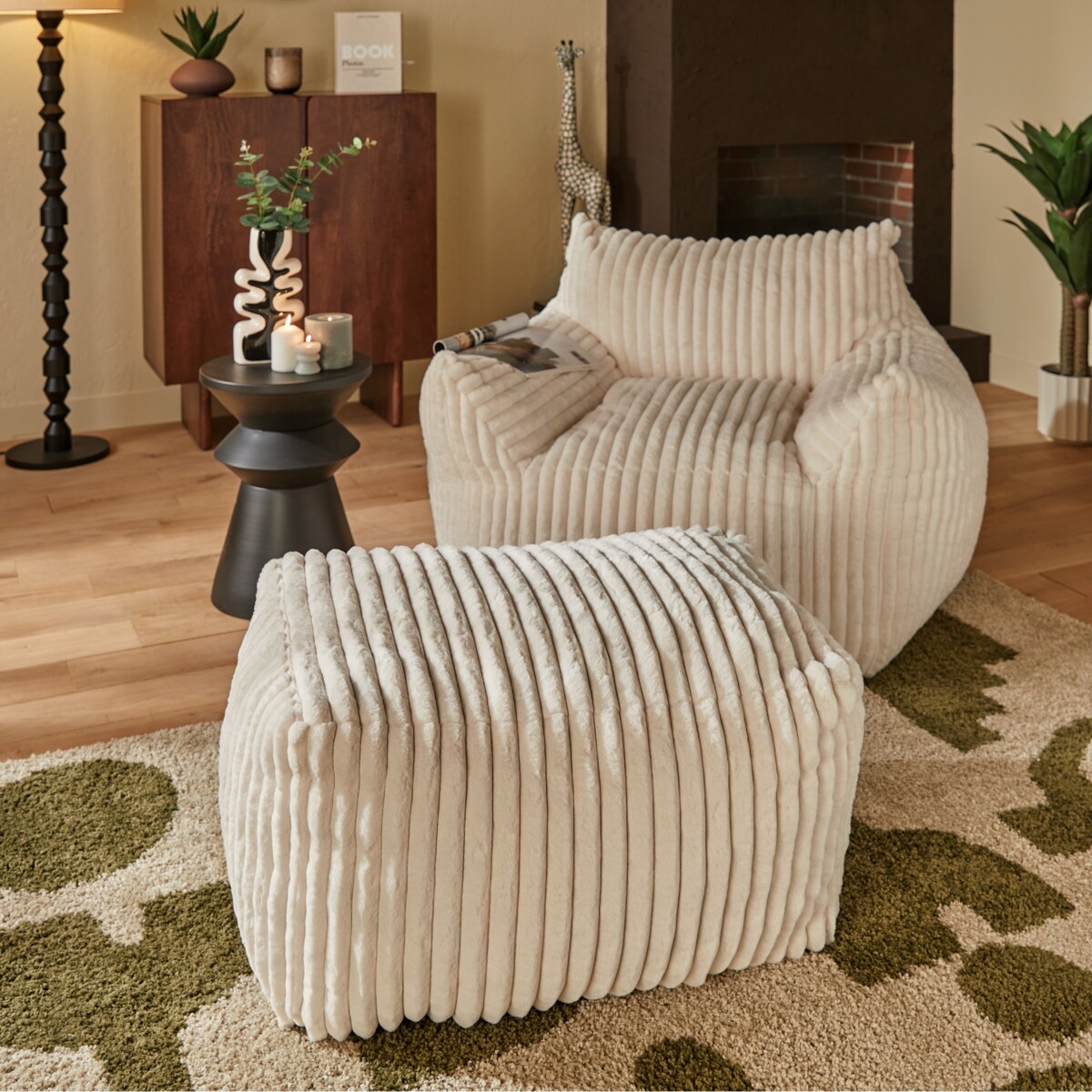 Puf MUZI XL, 78 x 61 x 42 cm