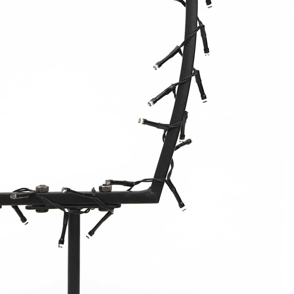 vidaXL Gwiazda betlejemska ze szpikulcami, 115 LED, 89 cm