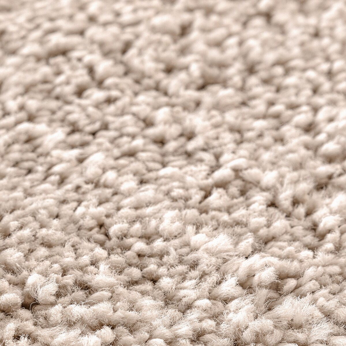 Mata łazienkowa U-kształtna kremowa 50x50 cm polipropylenowa antypoślizgowa