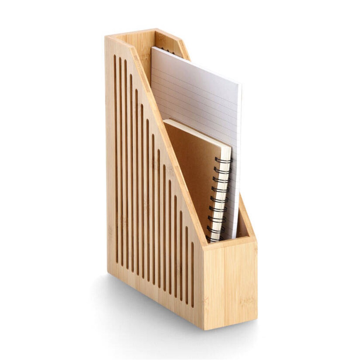 Pojemnik na dokumenty pionowy, bambus