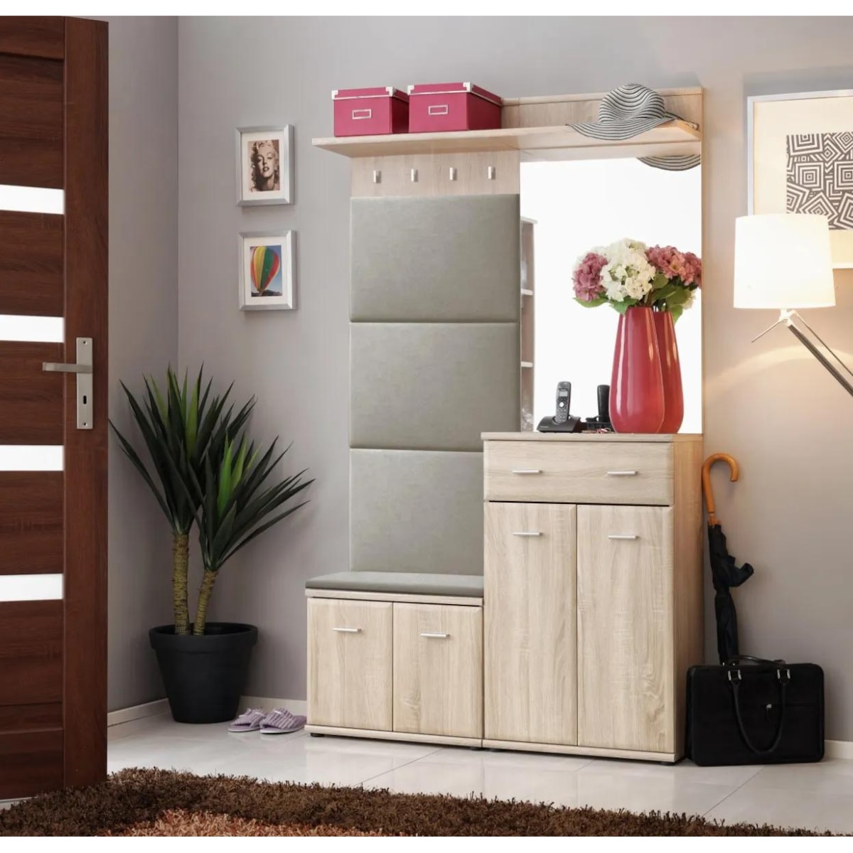 Garderoba do przedpokoju ARMARIO VI dąb sonoma