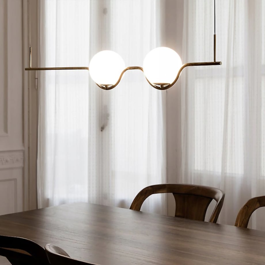 Lampa Sufitowa Nowoczesna Gold Złota E27 Klosz X2