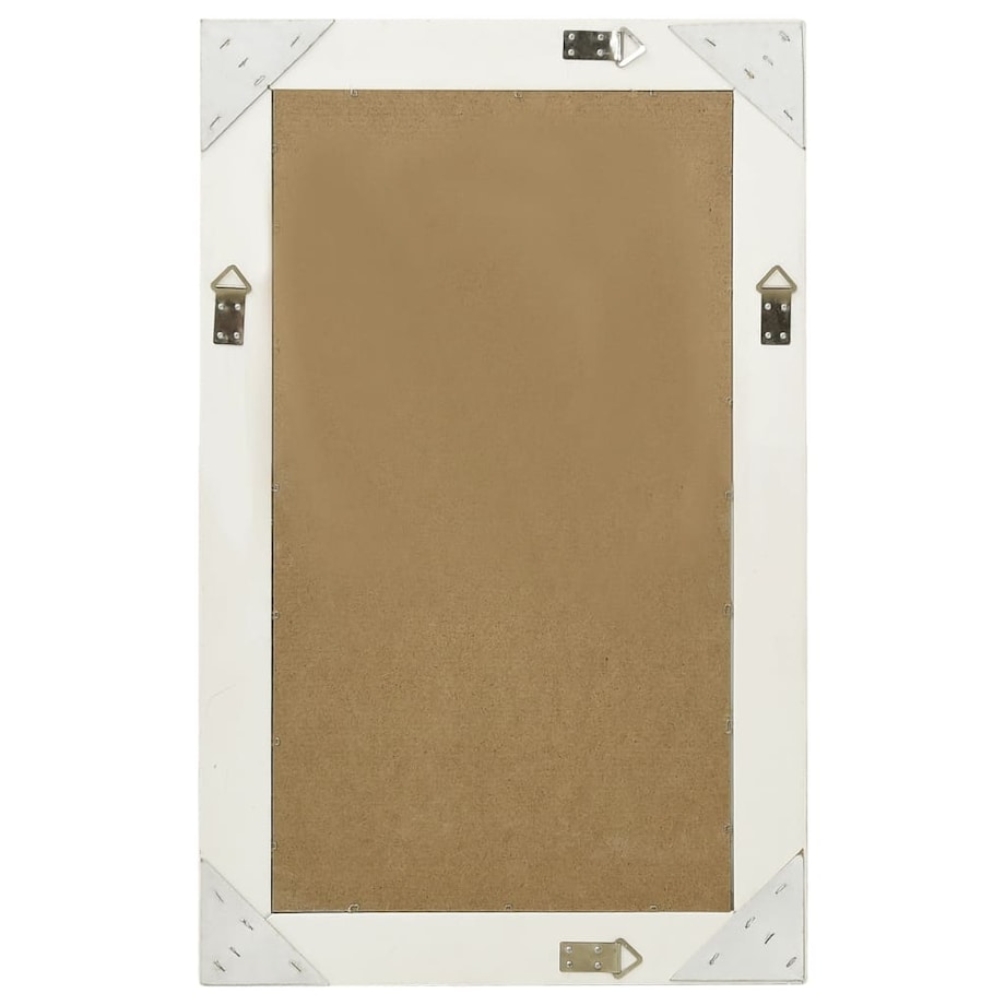 vidaXL Lustro ścienne w stylu barokowym, 50x80 cm, białe