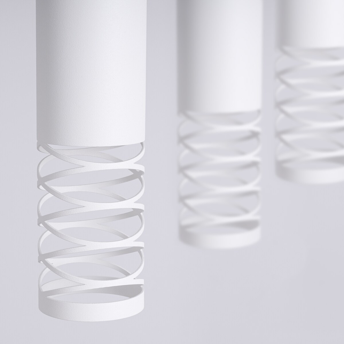 Lampa wisząca LAMI 3L biały