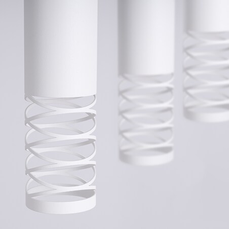 Lampa wisząca LAMI 3L biały