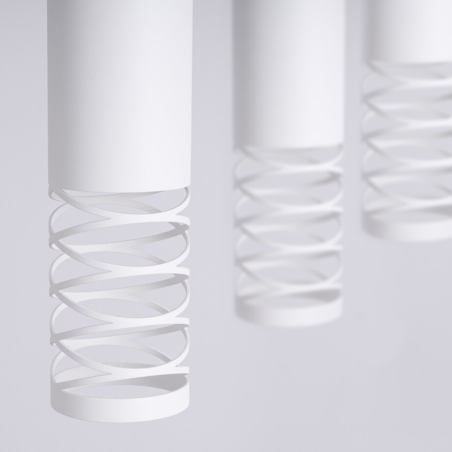 Lampa wisząca LAMI 3L biały