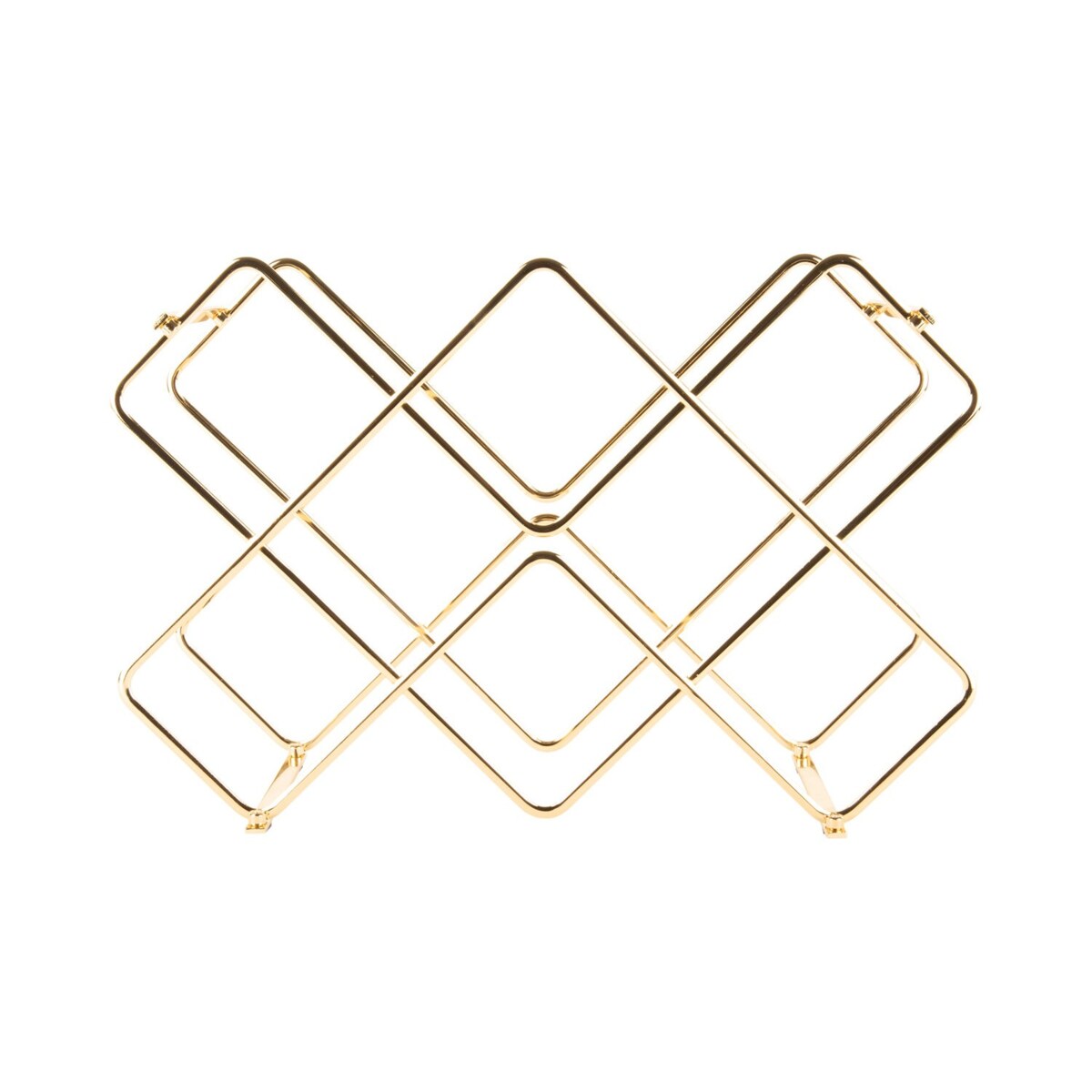 Stojak na 6 butelek wina BRILYANTE 40,5x27,5x15,5 cm