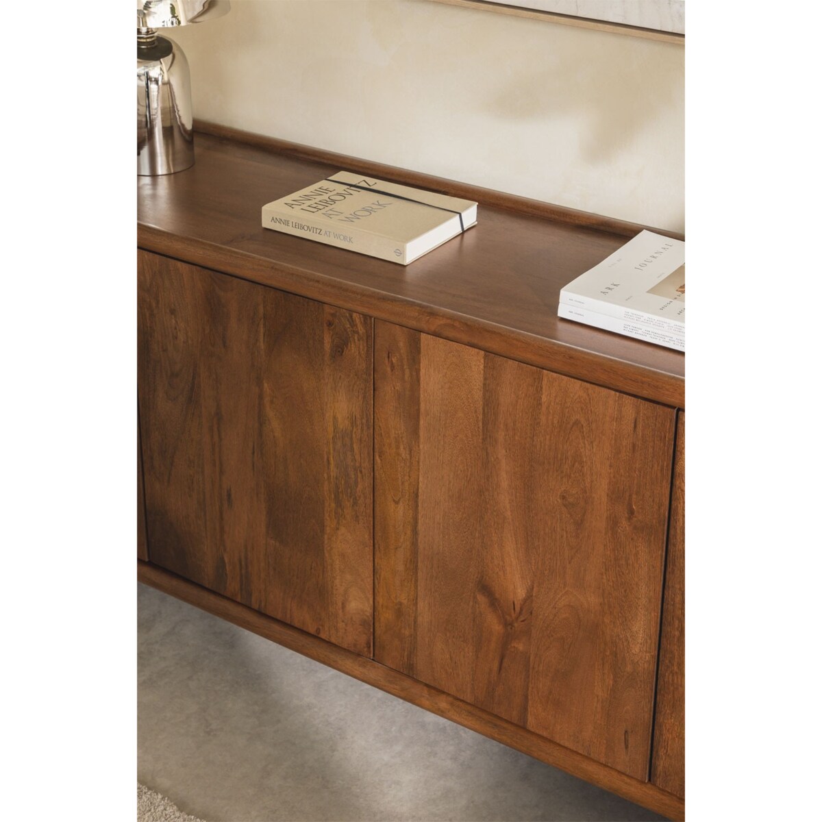 Komoda z drewna mango Gina 175x43 cm