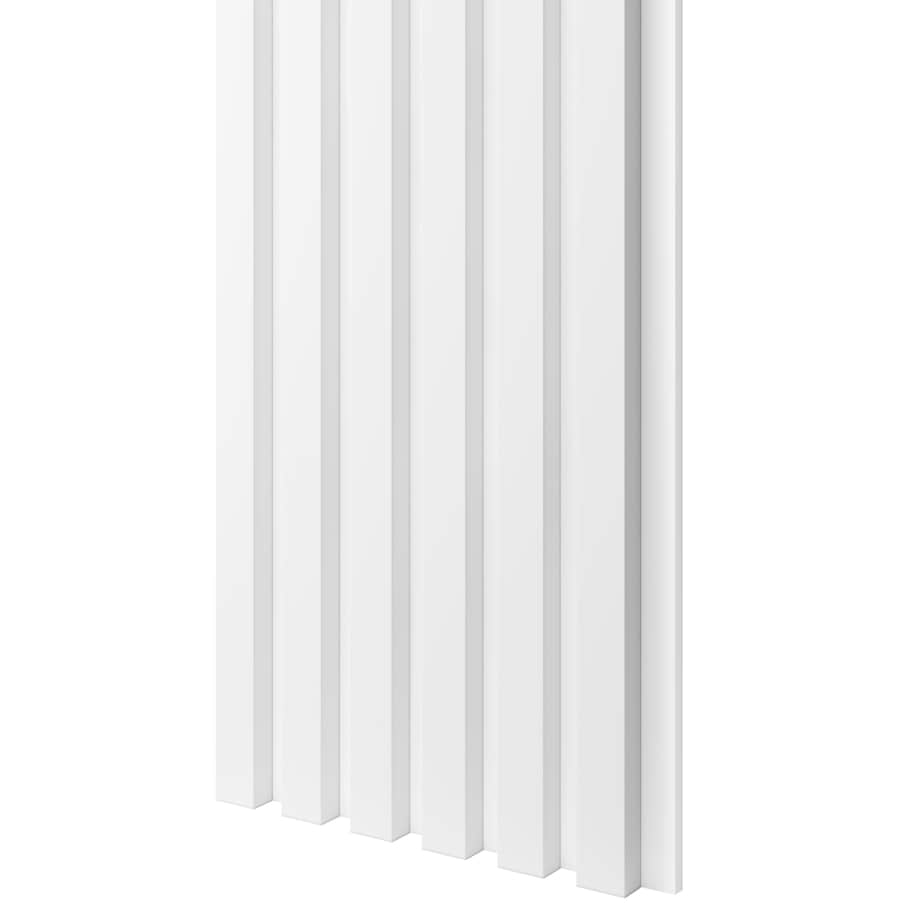 LAMELE SLIM NA PŁYCIE MDF - BIAŁY MAT