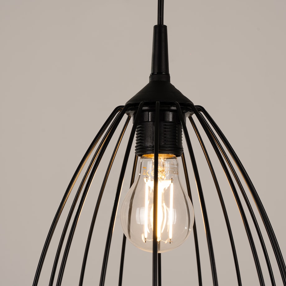 Lampa wisząca RITZ czarna