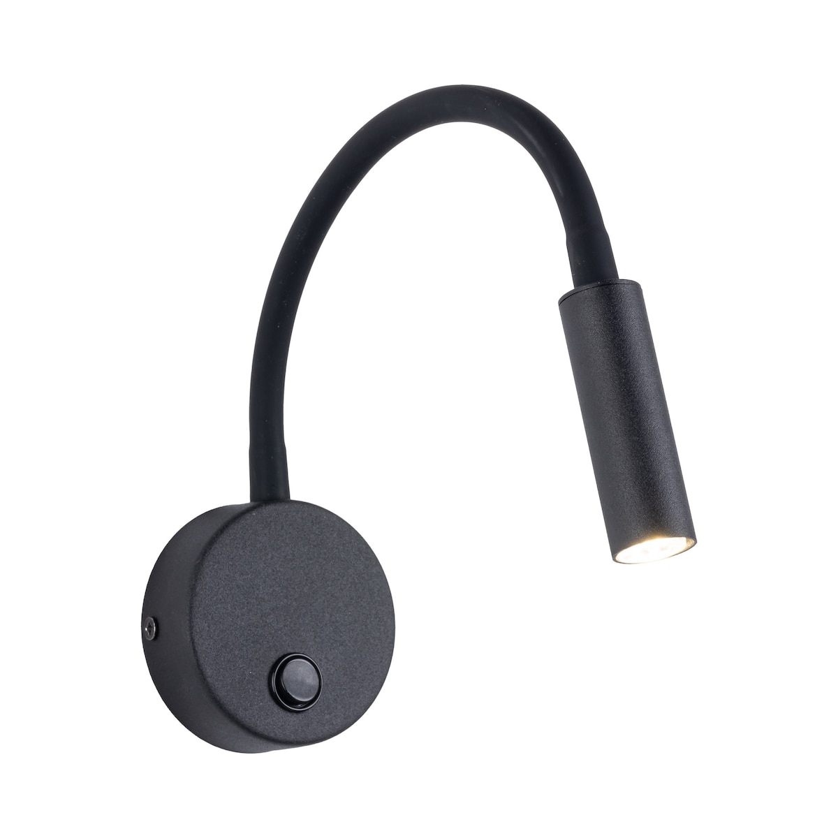 Kinkiet ścienny flex z włącznikiem TK Lighting LAGOS BLACK 5922 czarny, regulowany, G9