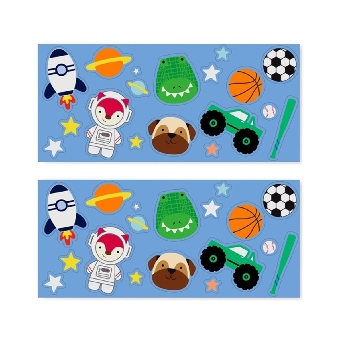 Skip Hop Butelka Termiczna z Ustnikiem i Naklejkami Blue 380ml