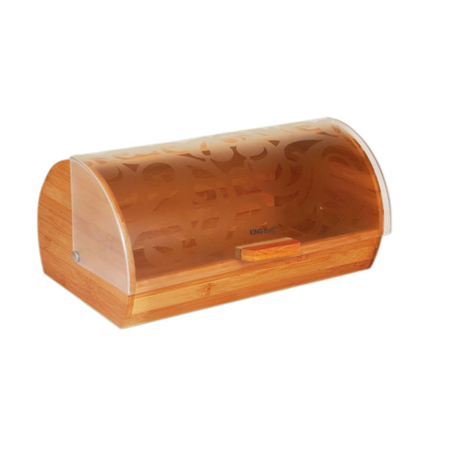 Chlebak bambusowo-akrylowy pojemnik na chleb pieczywo KINGHOFF