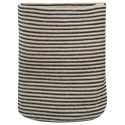 Kosz bawełniany beżowy z czarnym YERKOY