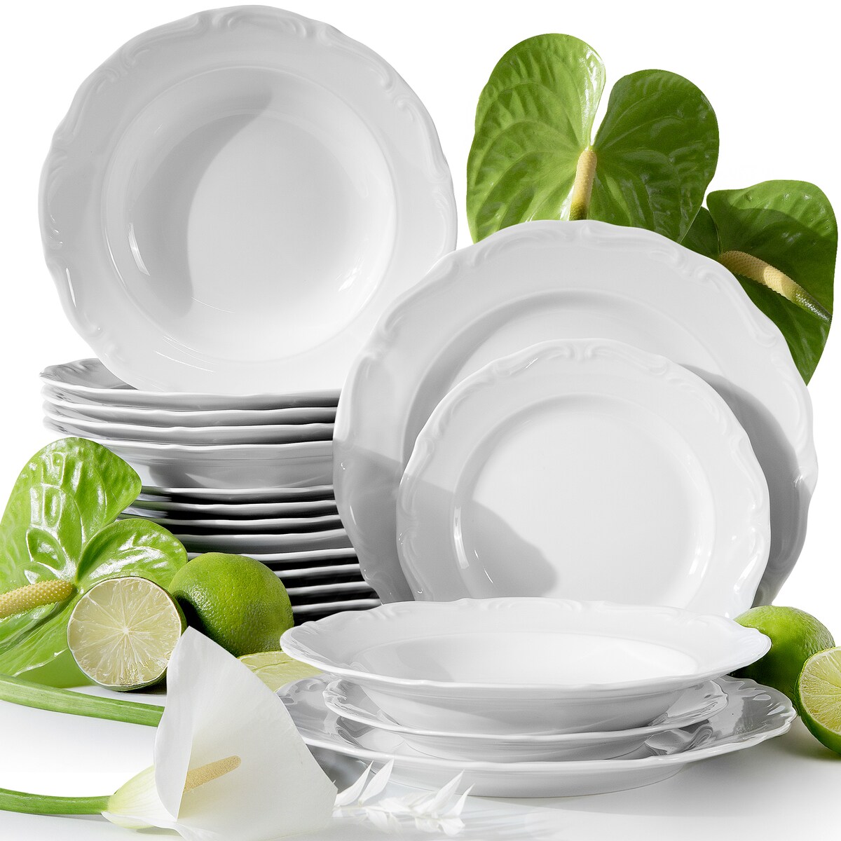 Zestaw obiadowy 6 os. (18 el.) MARIA TERESA