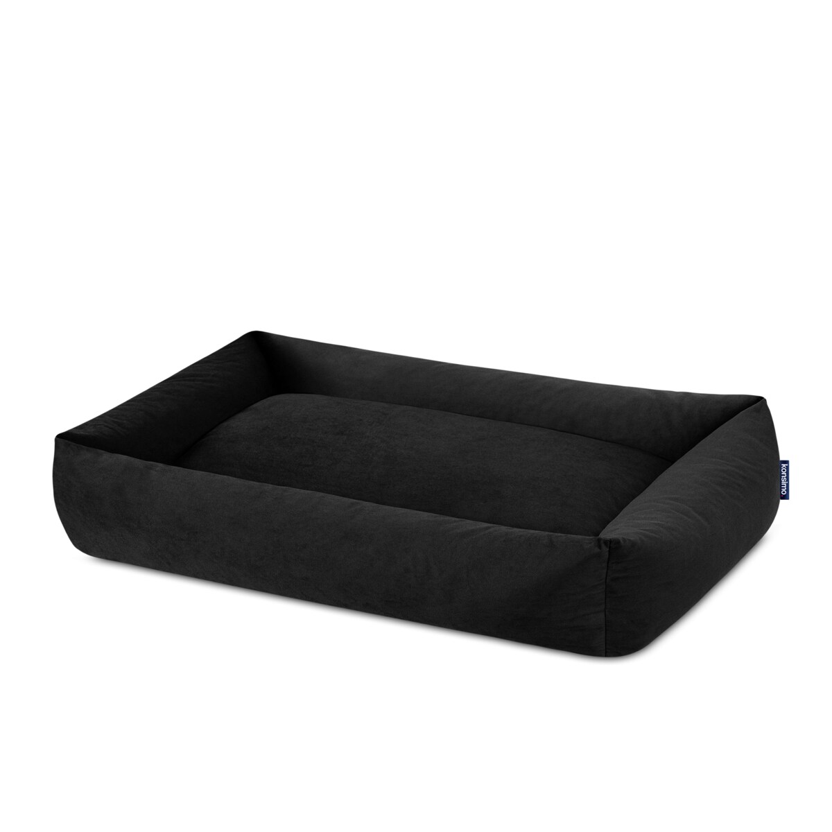KONSIMO CANINI Legowisko dla dużego psa, czarny