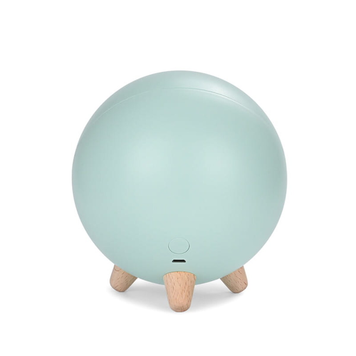 Lampka nocna z kotkiem seledynowa