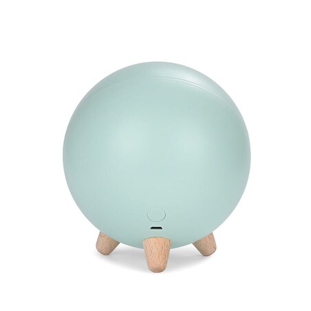 Lampka nocna z kotkiem seledynowa