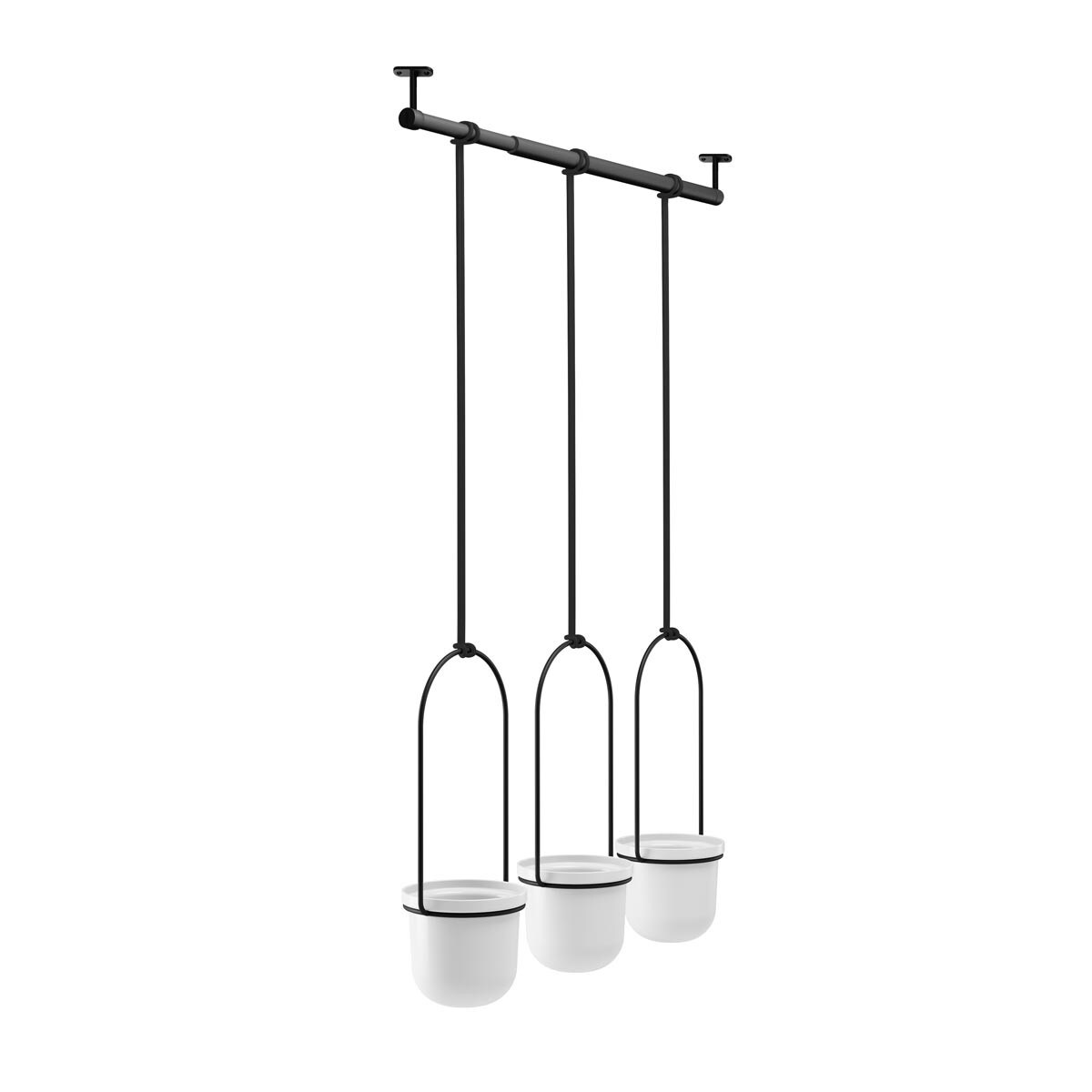 Kwietnik (biało-czarny) Triflora Umbra