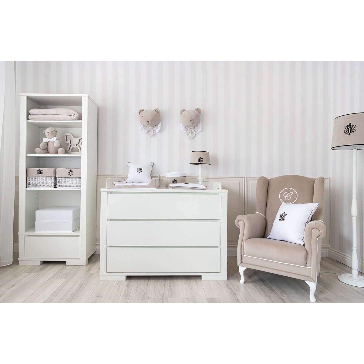 Głowa misia beżowa