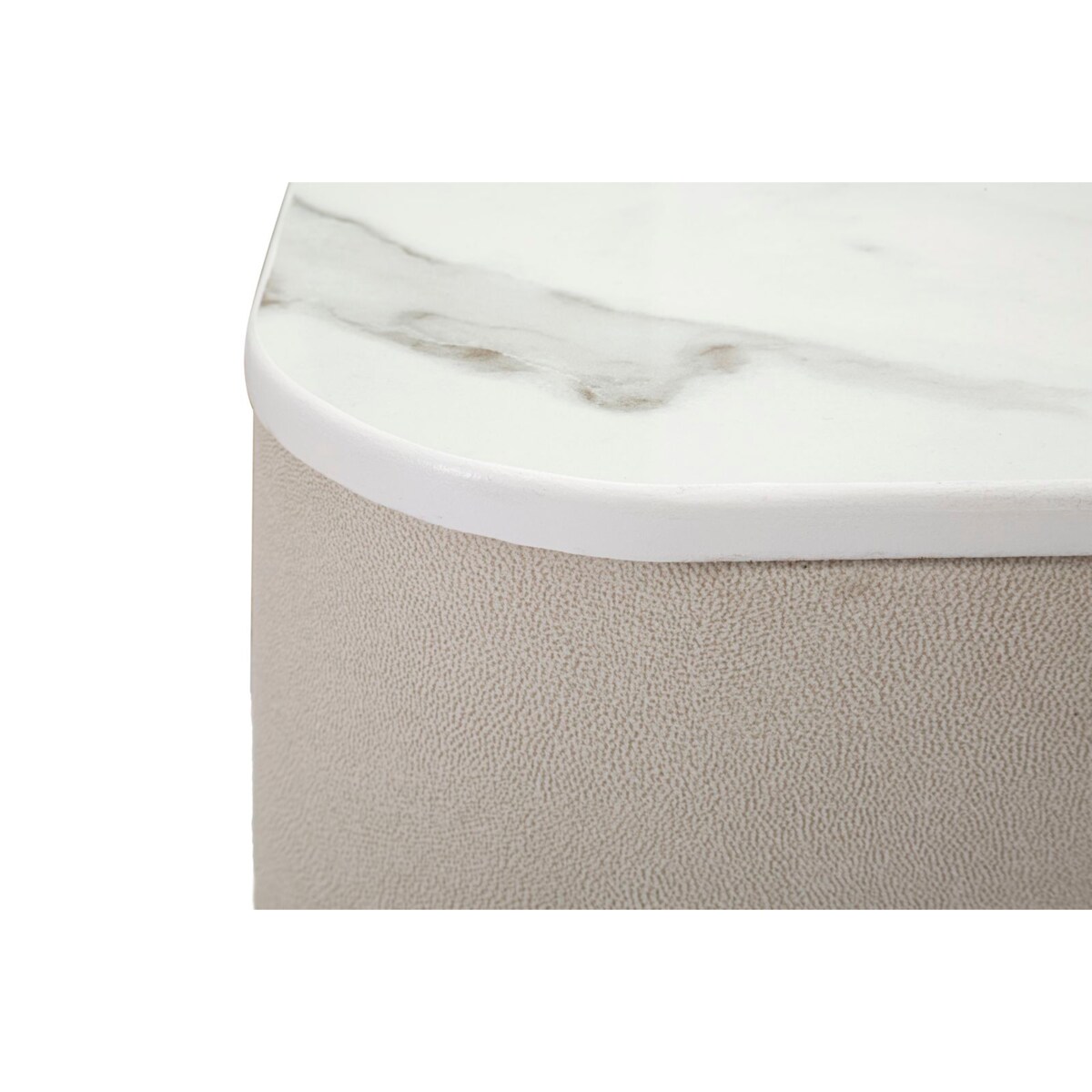 Toaletka Beauty, 120 x 40 x 75 cm, konsola do makijażu, kremowy, złoty, drewno sosnowe, płyta MDF, metal, Mauro Ferretti
