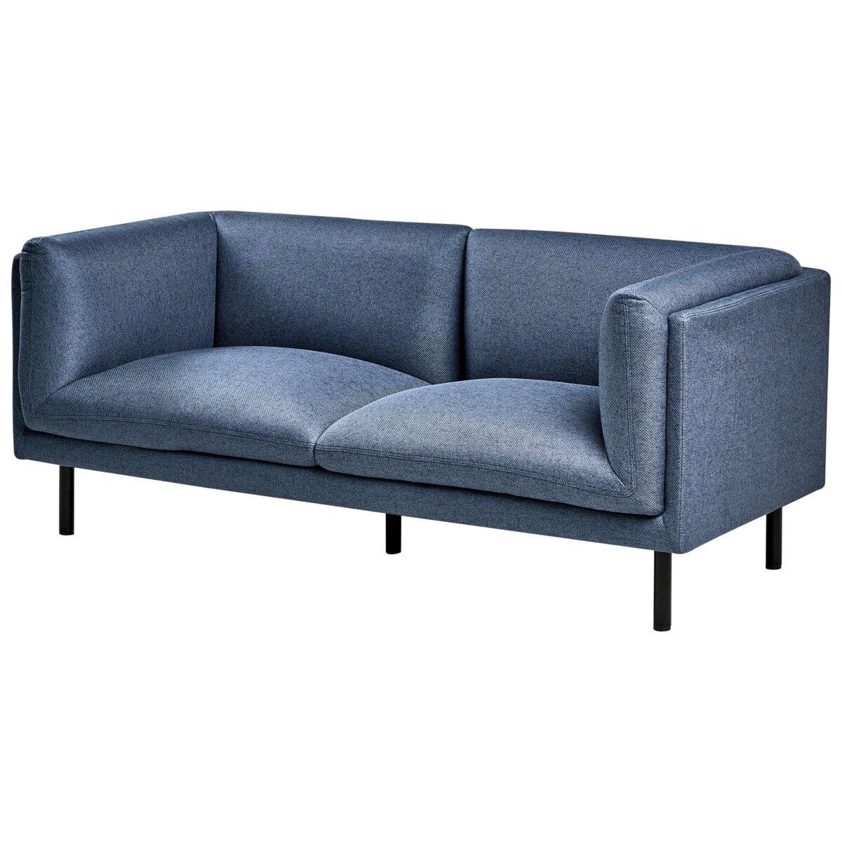 Sofa VORGOD Ciemnoniebieski dla 2 osób