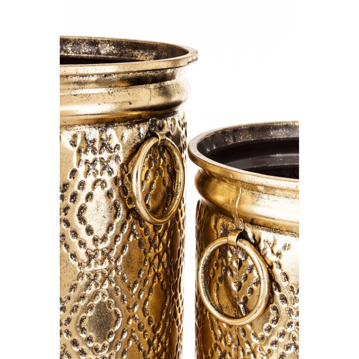 Osłonka 2 szt. metalowa 55x31 cm i 46x28 cm LUANE