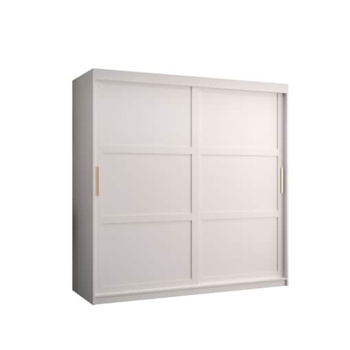 Szafa przesuwna Garderoba RAMIRO 1 180 gł. 62 biały