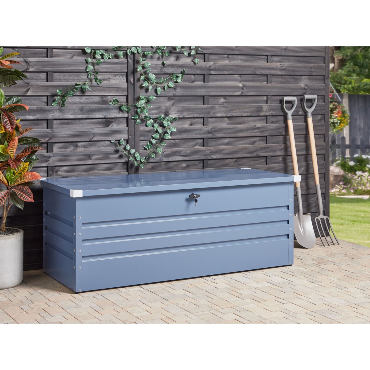 Skrzynia do przechowywania Niebieski CEBROSA