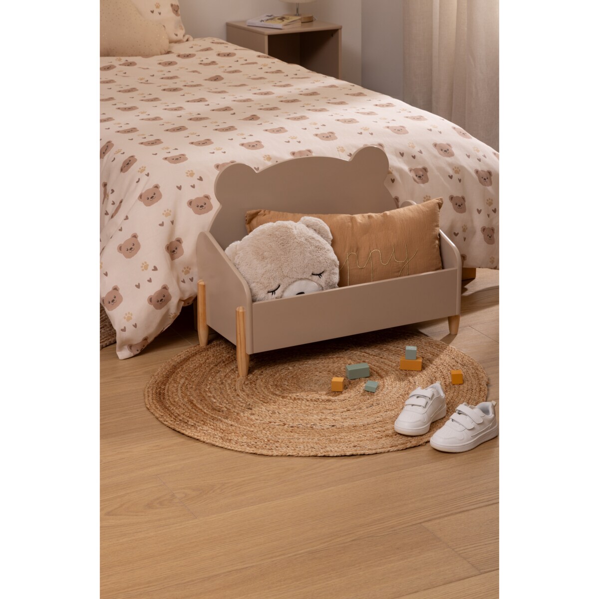 Skrzynia na zabawki FJELLA, 61 x 44,2 x 28,5 cm