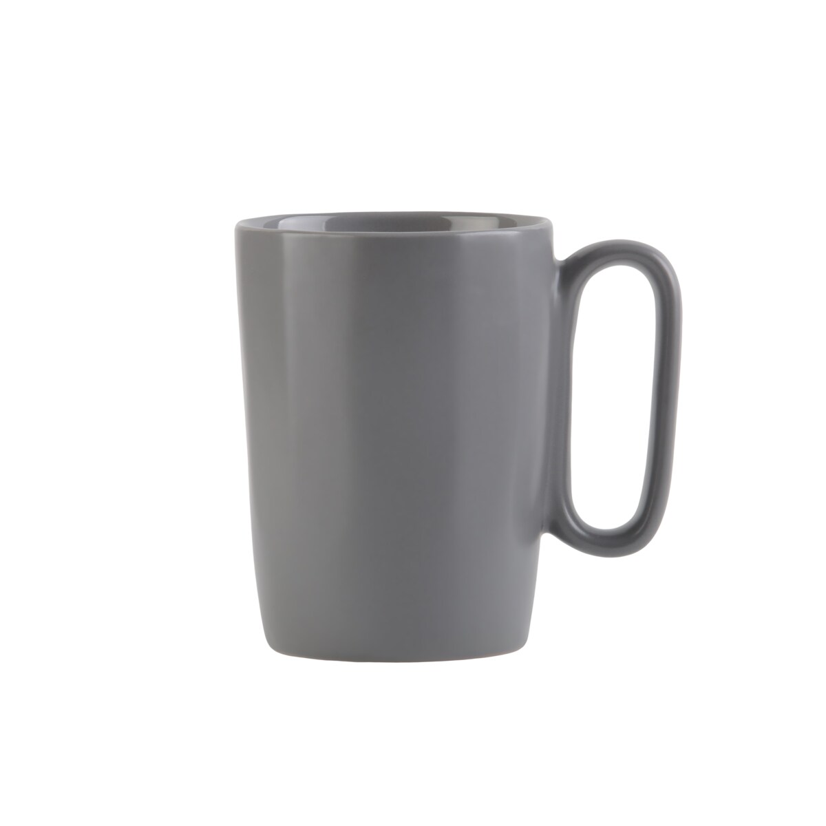 Dwa kubki ceramiczne z uszkiem 250 ml Fuori szare 30015