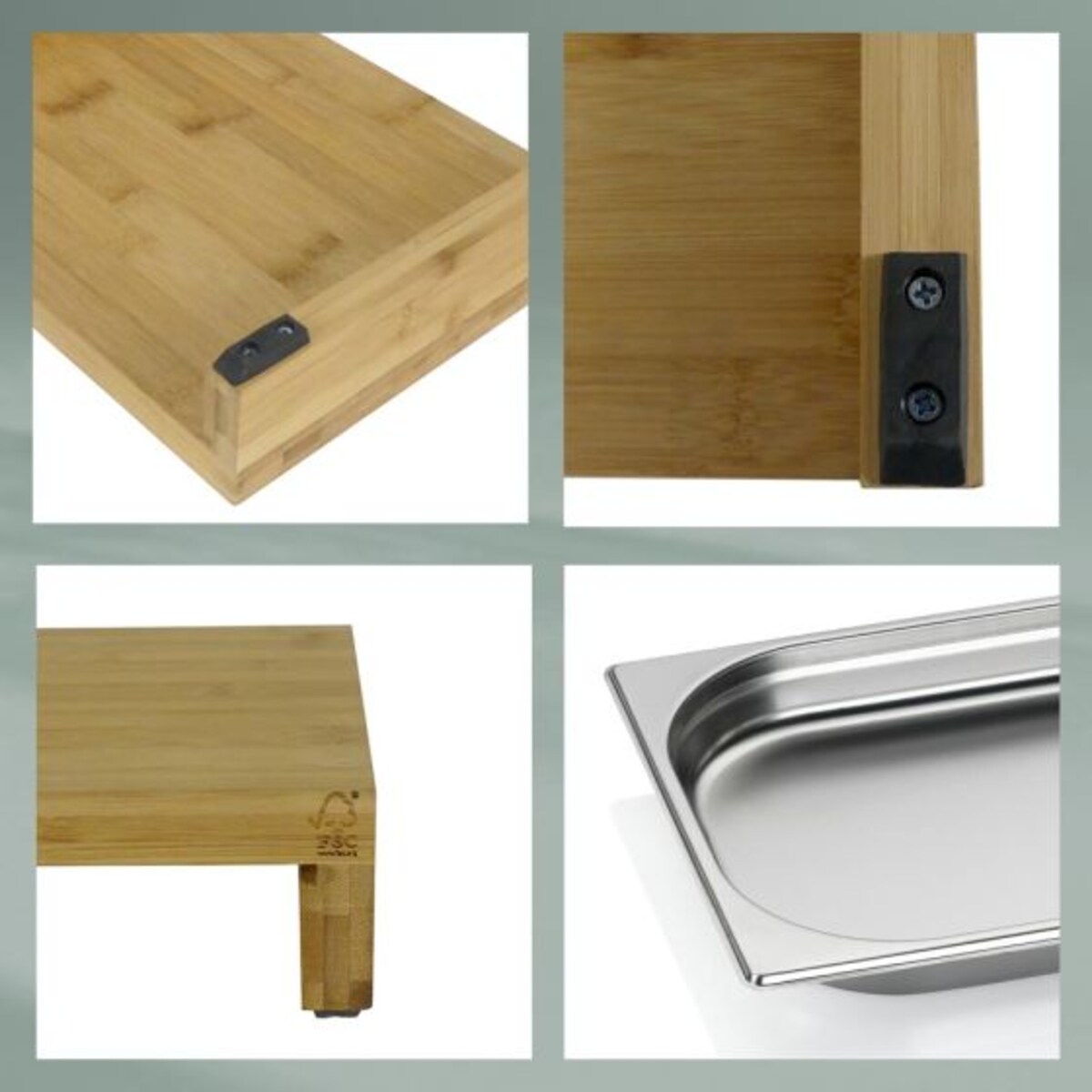 Deska z tacką (36 x 27 cm) Kenina Kela