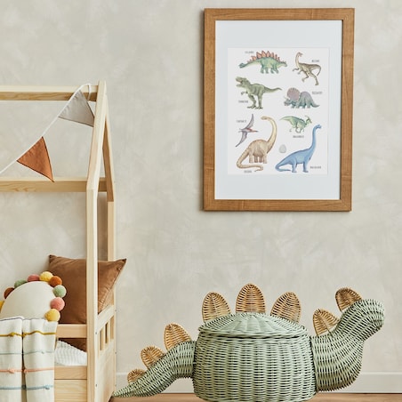 Plakat dla dzieci Dinozaury 20x30