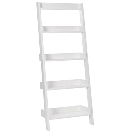 Regał drabina 5 półek biały MOBILE TRIO