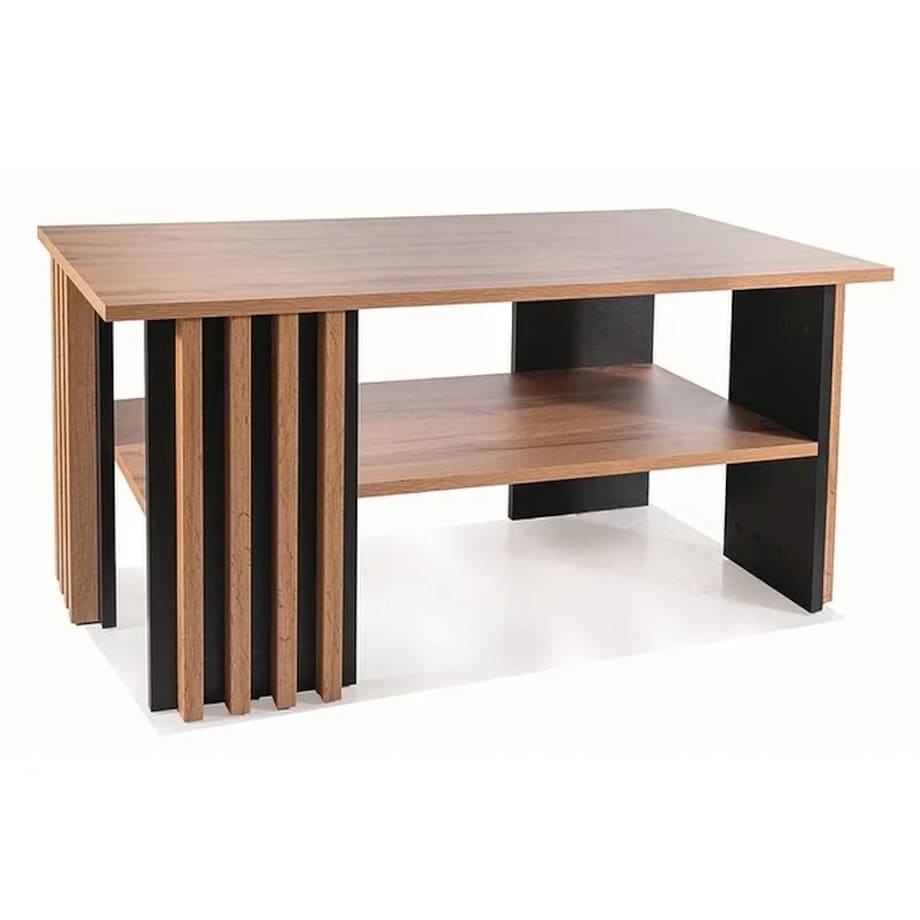 Ława EVITA 100x60 dąb artisan/czarna