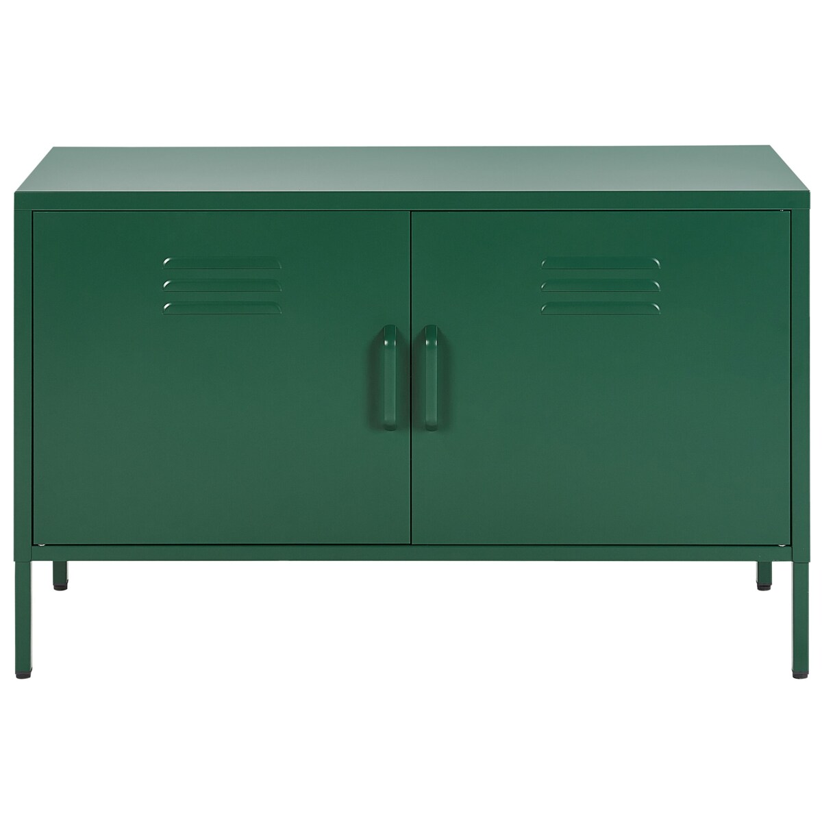 Szafka dwudrzwiowa metalowa zielona URIA