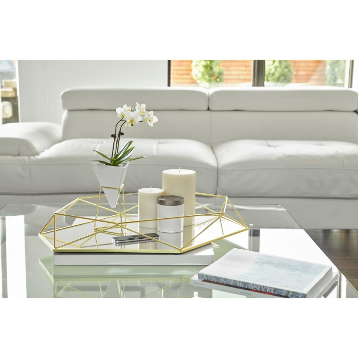 Zestaw 2 pojemników L (biały) Trigg Umbra