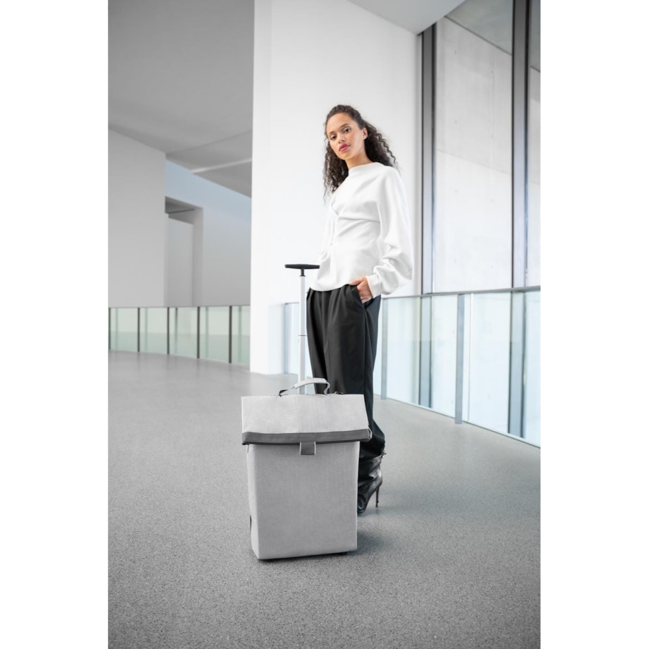 Wózek TROLLEY M, herringbone grey