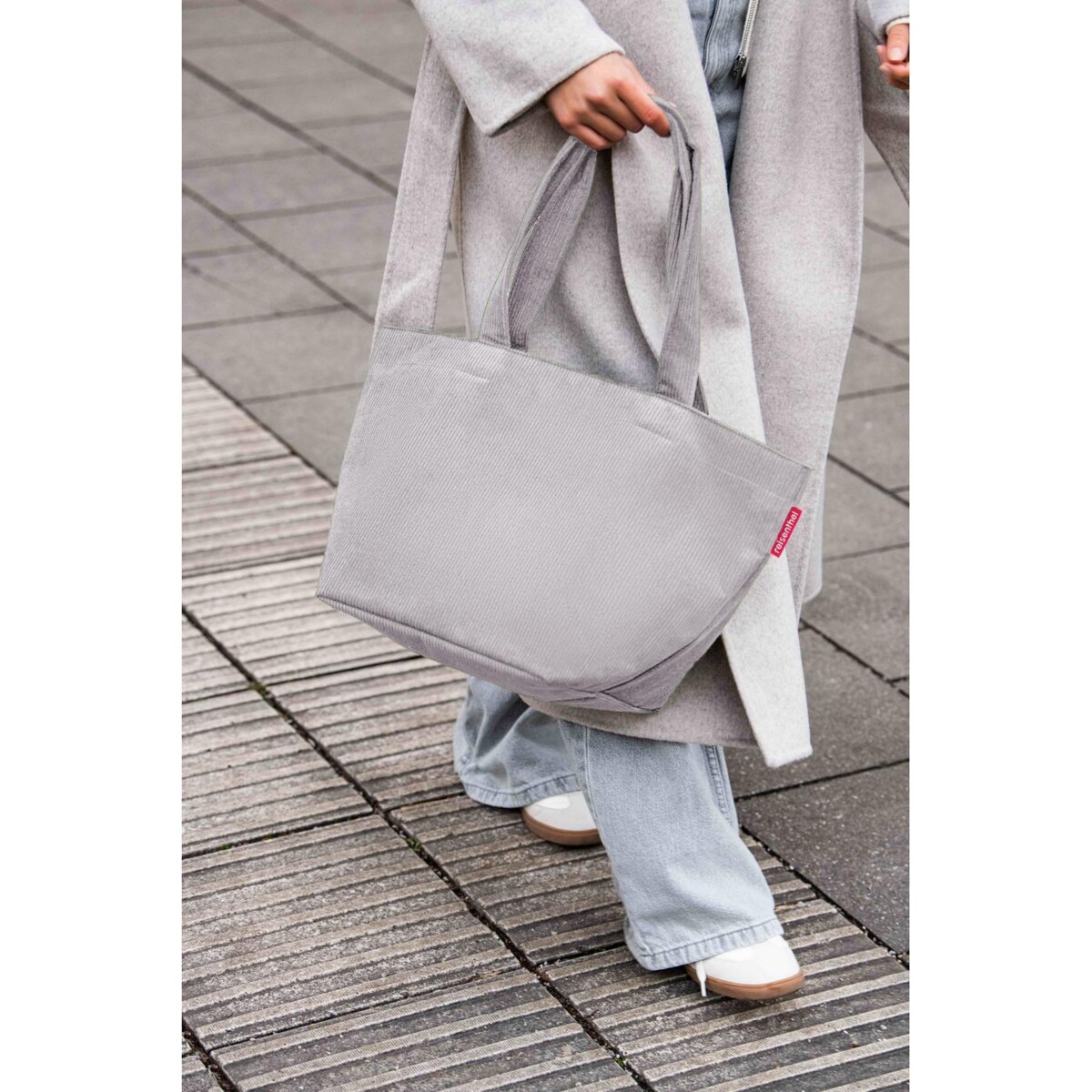 Torba SHOPPER M, cord grey