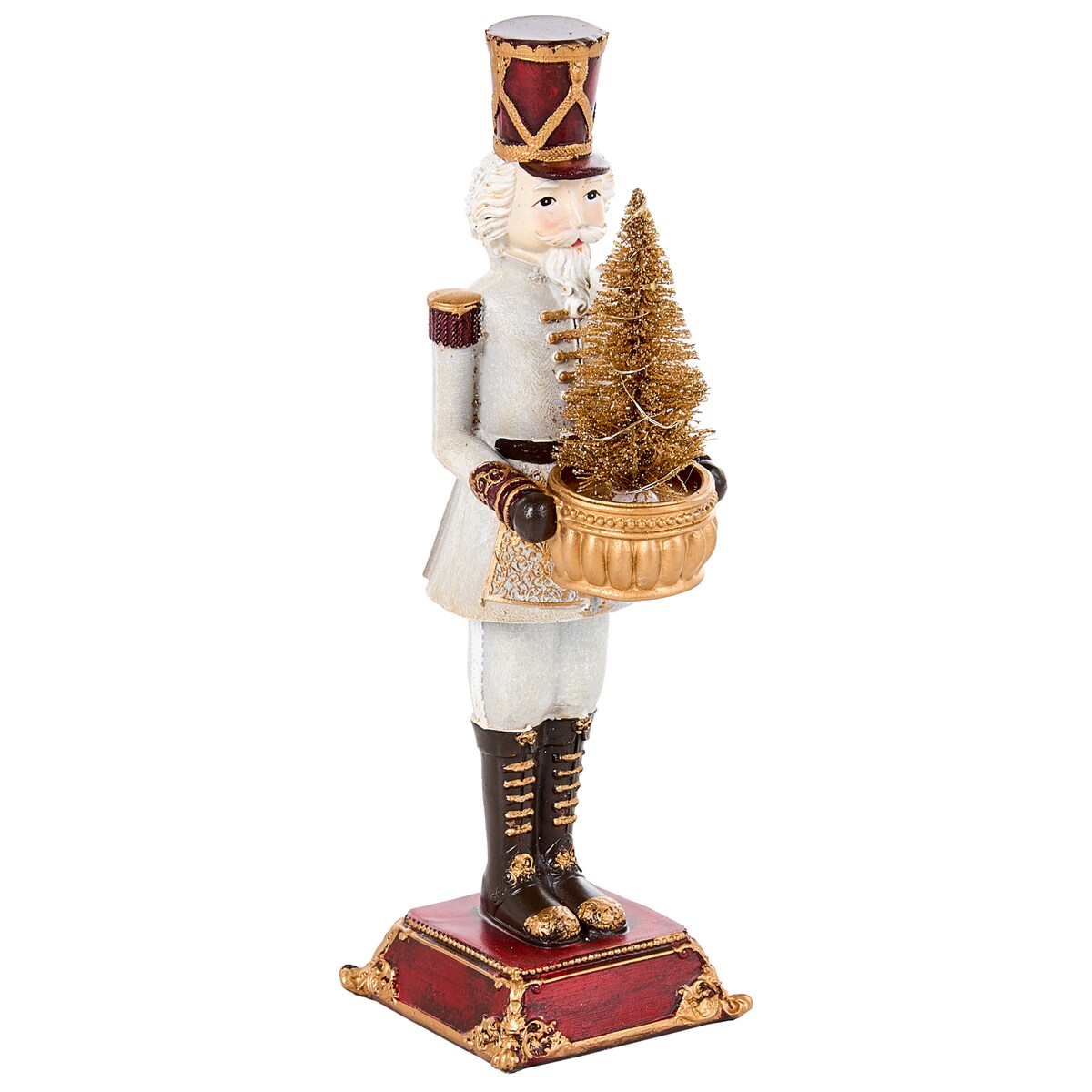 Zestaw 3 figurek dekoracyjnych LED PELLOSNIEMI 32 cm Dziadek do orzechów Kolorowy