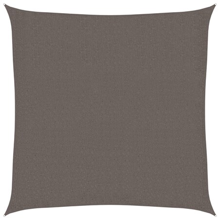 vidaXL Żagiel przeciwsłoneczny, 160 g/m², antracytowy, 3x3 m, HDPE