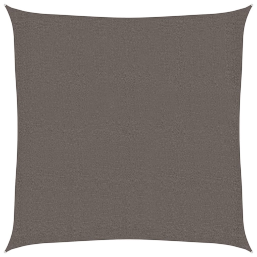 vidaXL Żagiel przeciwsłoneczny, 160 g/m², antracytowy, 3x3 m, HDPE