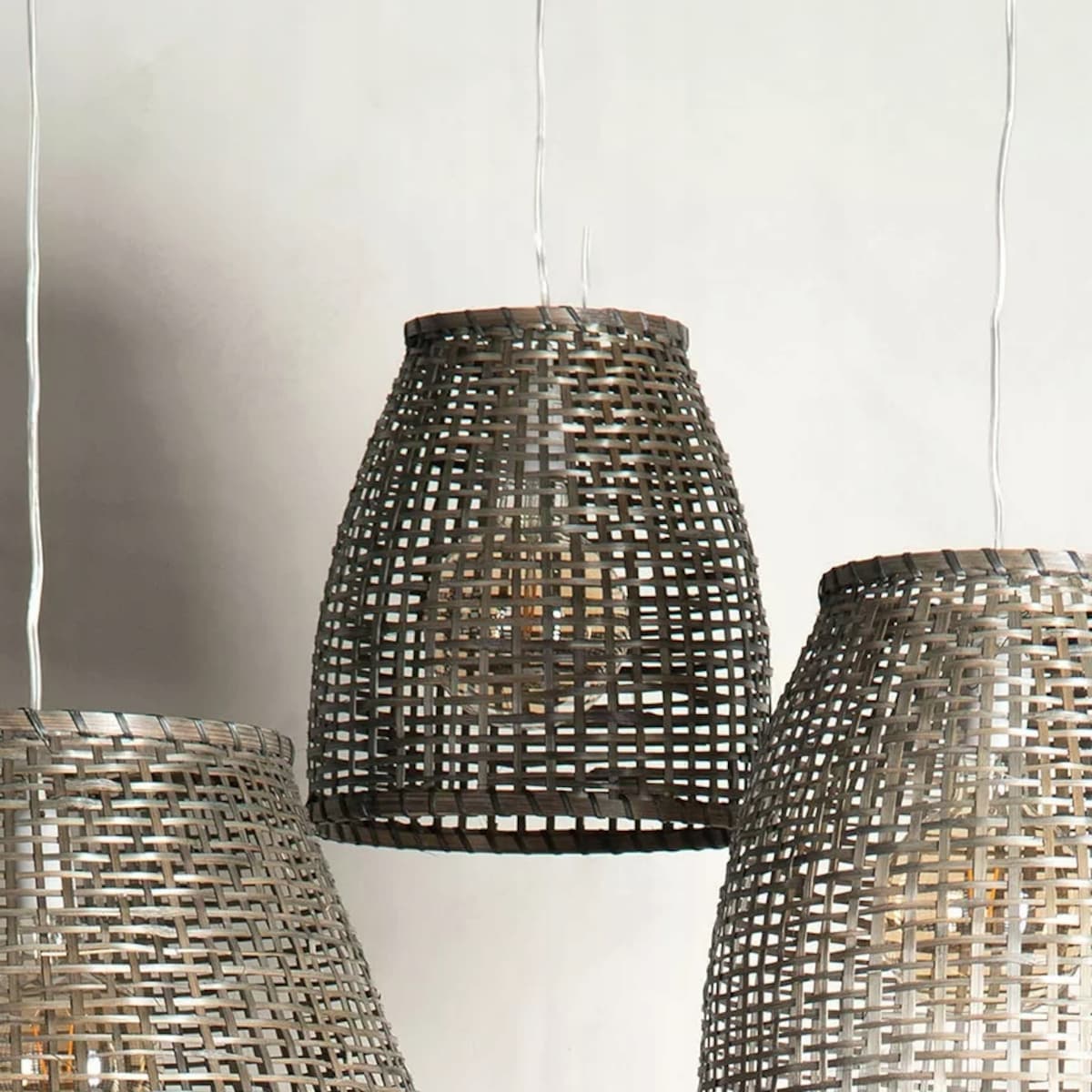 KLOSZ ABAŻUR DO LAMPY WISZĄCEJ SUFITOWEJ 30cm boho naturalny drewniany