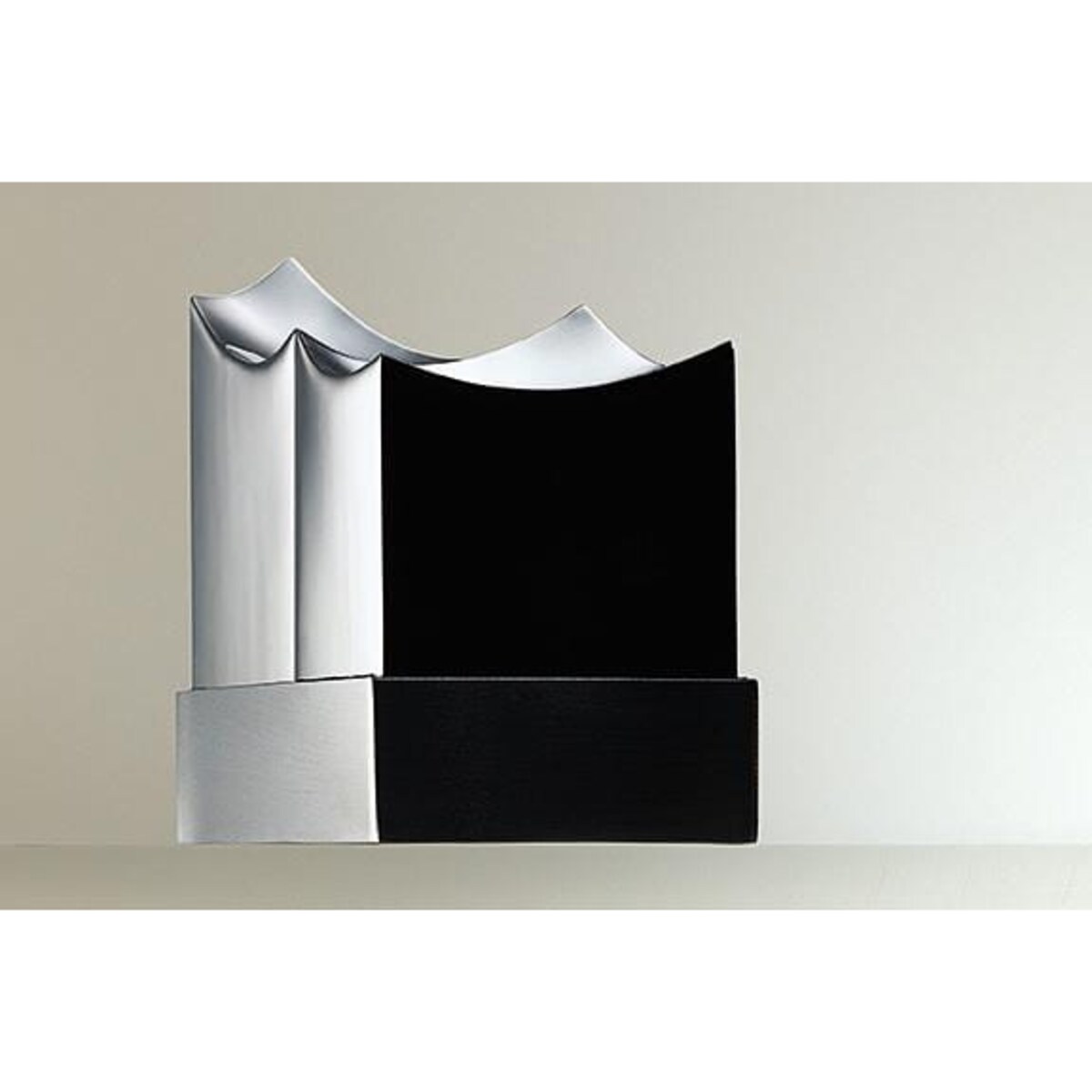 Solniczka i pieprzniczka ELBHARMONIE - stal połysk, 9x5,5x7,5 cm