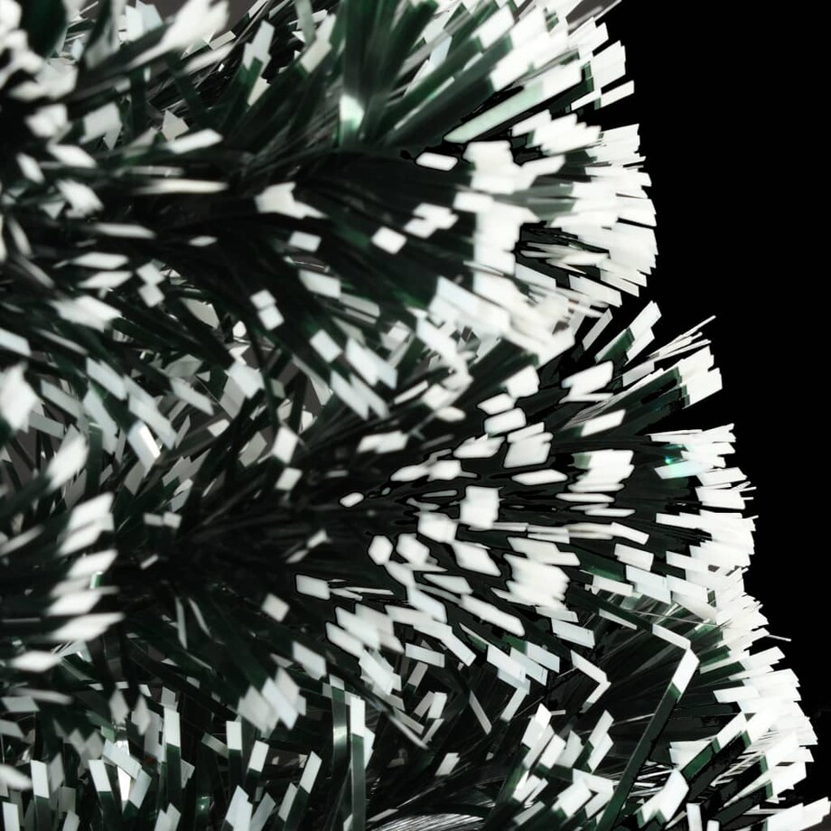 vidaXL Sztuczna choinka z LED i stojakiem 120 cm, włókno optyczne