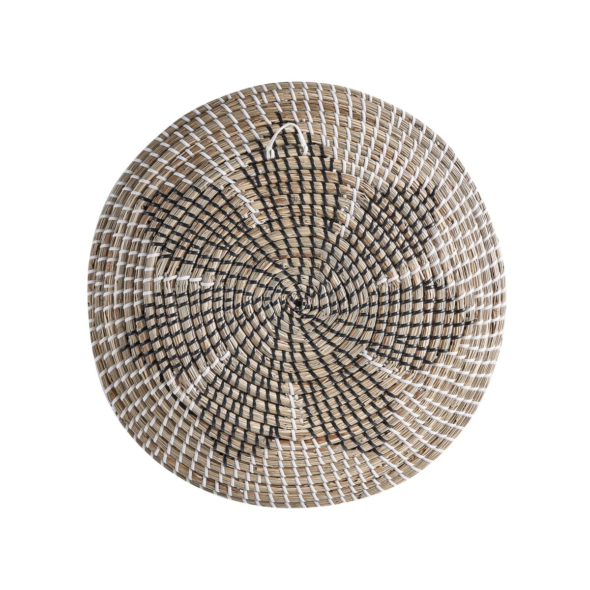 Zestaw 3 dekoracji ściennych z trawy morskiej jasny CANTHO