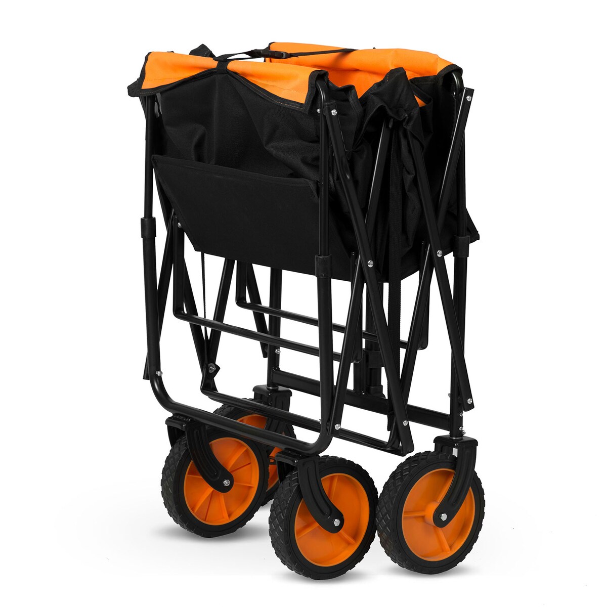 Wózek ogrodowy transportowy skladany Humberg 90 kg + siatka zabezpieczająca