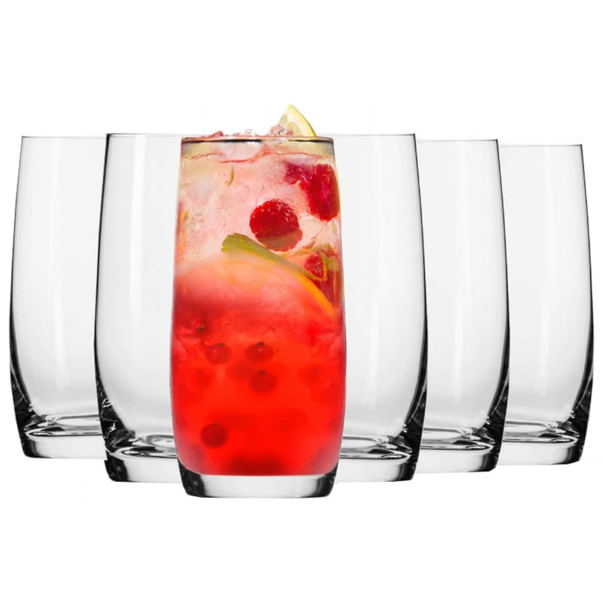 Szklanki do soku wody long KROSNO Blended 350ml 6 sztuk KOMPLET NA PREZENT