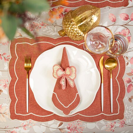 Bieżnik z motywem dzikich róż Wild Rose – 50 × 220 cm